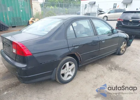 2004 Honda Civic Ex from USA, damaged, VIN 2HGES26714H608631